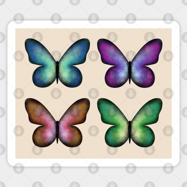 Butterflies Sticker by Juliana Costa